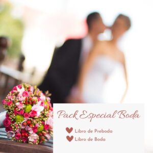 Pack Especial Boda | Vuestra historia en libros únicos