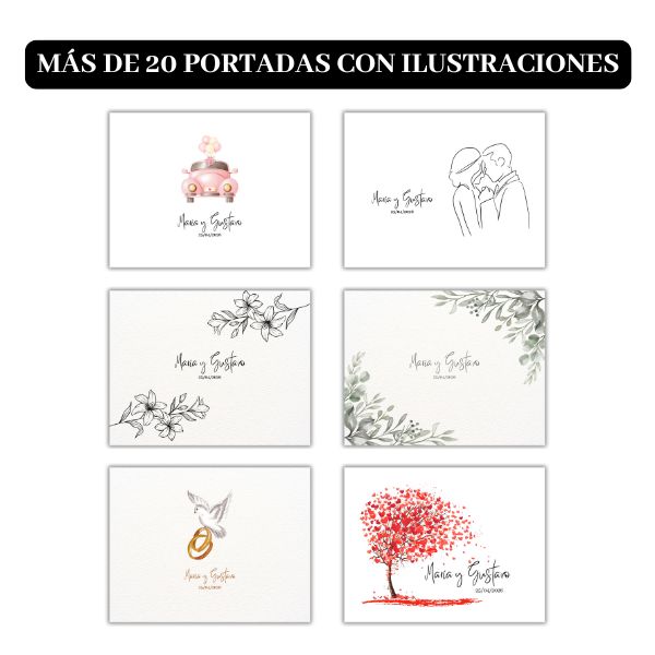 Libro de Firmas 100% Personalizado, Control Total y Creatividad Sin Límites - Imagen 3