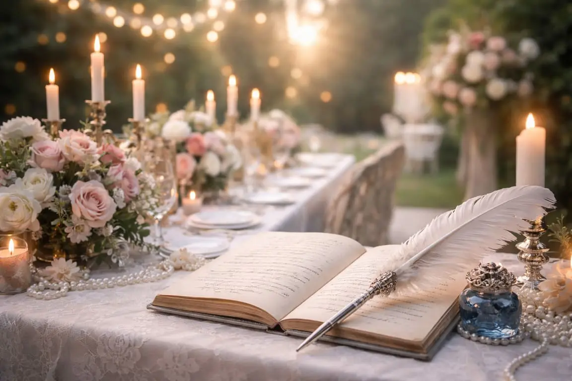 tu boda al estilo Bridgerton con historia escrita