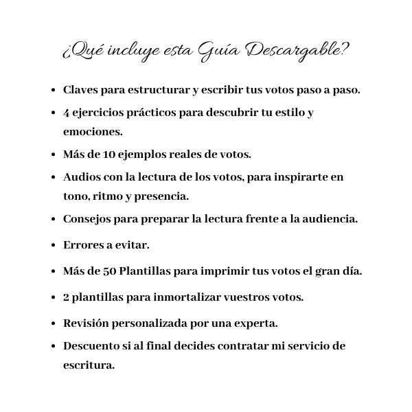 Guía Completa para Escribir Votos de Boda Perfectos - Imagen 2