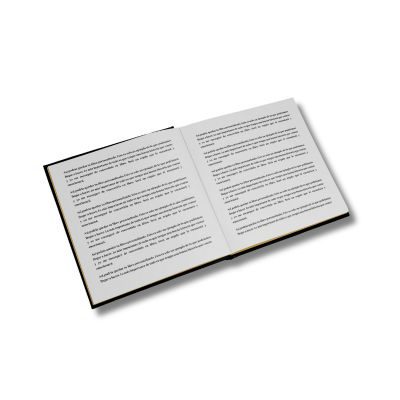 libro con la historia de papa