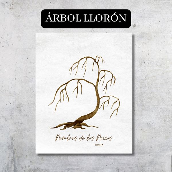 Lienzo de Firmas o Huellas Originales para Bodas – Diseños Exclusivos y Personalizados - Imagen 2