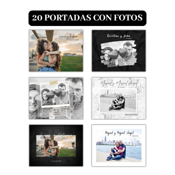 Libro de Firmas 100% Personalizado, Control Total y Creatividad Sin Límites - Imagen 2