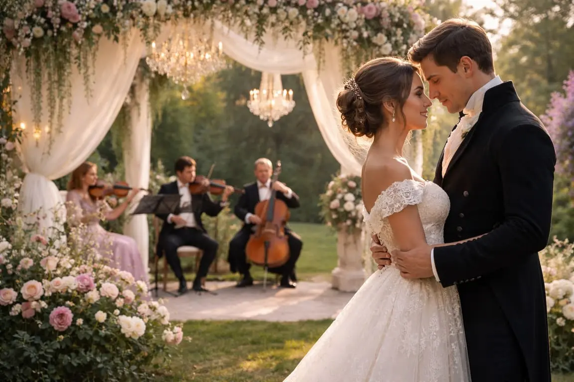 música para boda al estilo Bridgerton