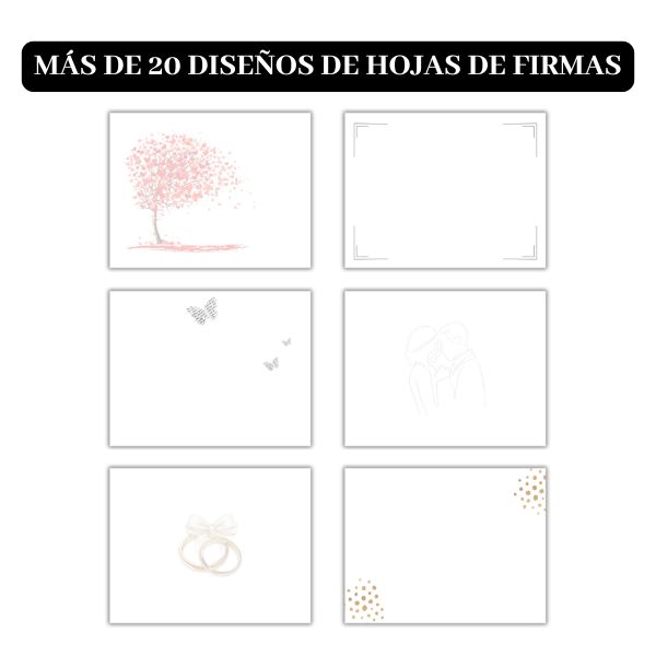 Libro de Firmas 100% Personalizado, Control Total y Creatividad Sin Límites - Imagen 11