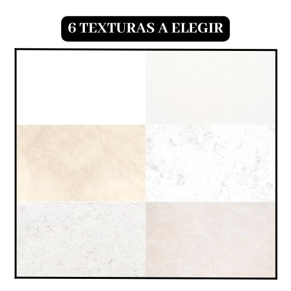libro de firmas para bodas con 6 texturas diferentes a escoger